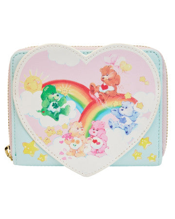 Loungefly: Care Bears - Cloud Party Zip Around Wallet - flash vidéo