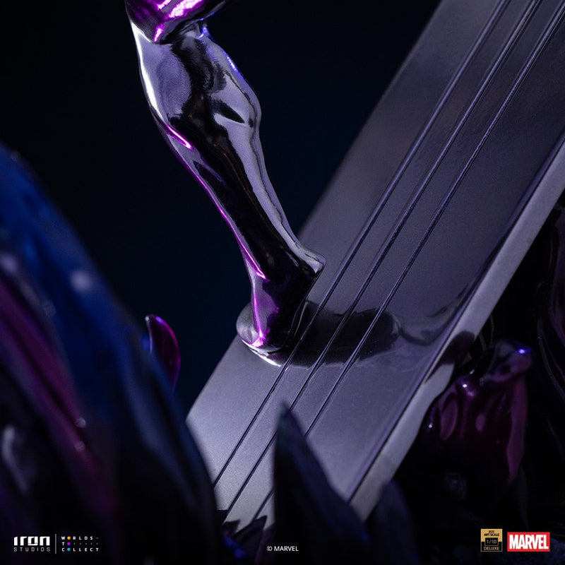 Iron Studios - Deluxe Art Scale 1/10 - Marvel - Silver Surfer "Infinity Gauntlet" Statue 36cm