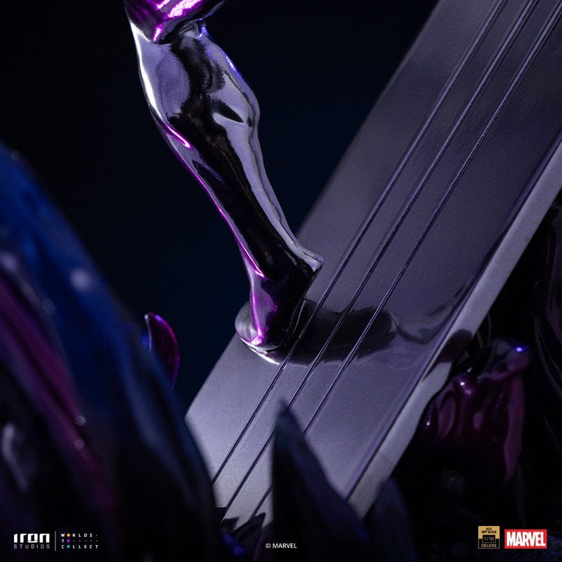 Iron Studios - Deluxe Art Scale 1/10 - Marvel - Silver Surfer "Infinity Gauntlet" Statue 36cm