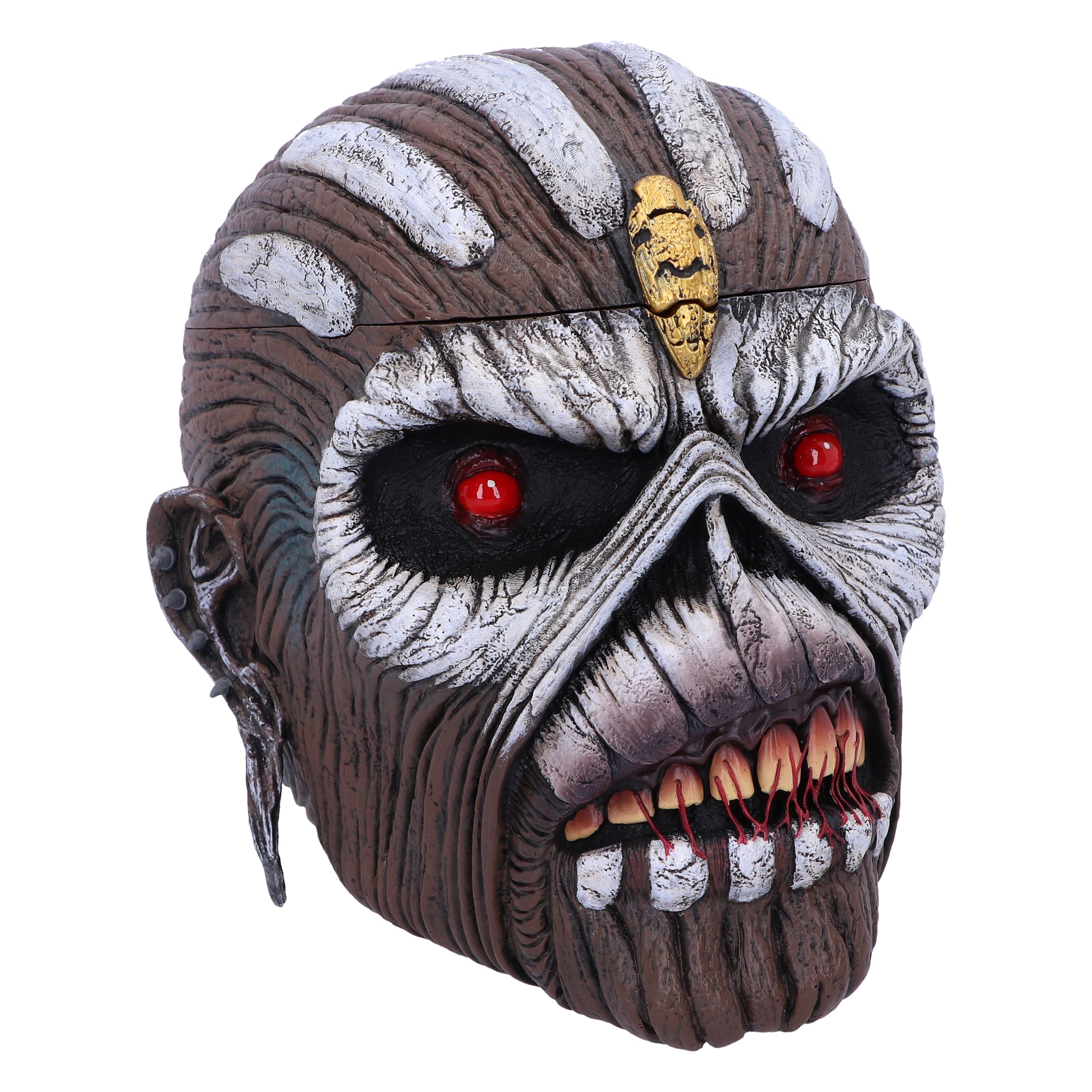 Iron Maiden - Boite en forme de tête d'Eddie "The Book of Souls"