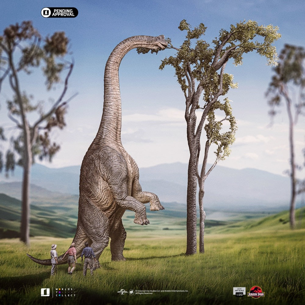 Iron Studios - Demi Art Scale 1/20 - Jurassic Park - "Welcome to Jurassic Park" Special Edition Statue 80cm