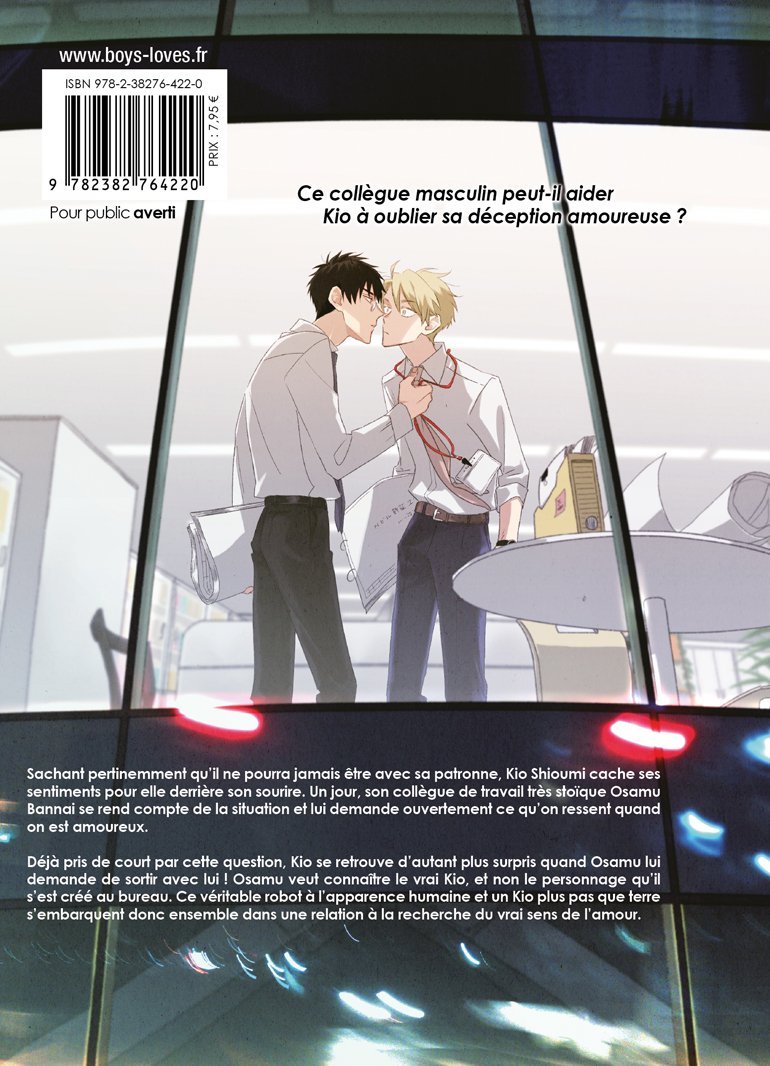 Un amour de robot - Livre (Manga) - Yaoi - Hana Book