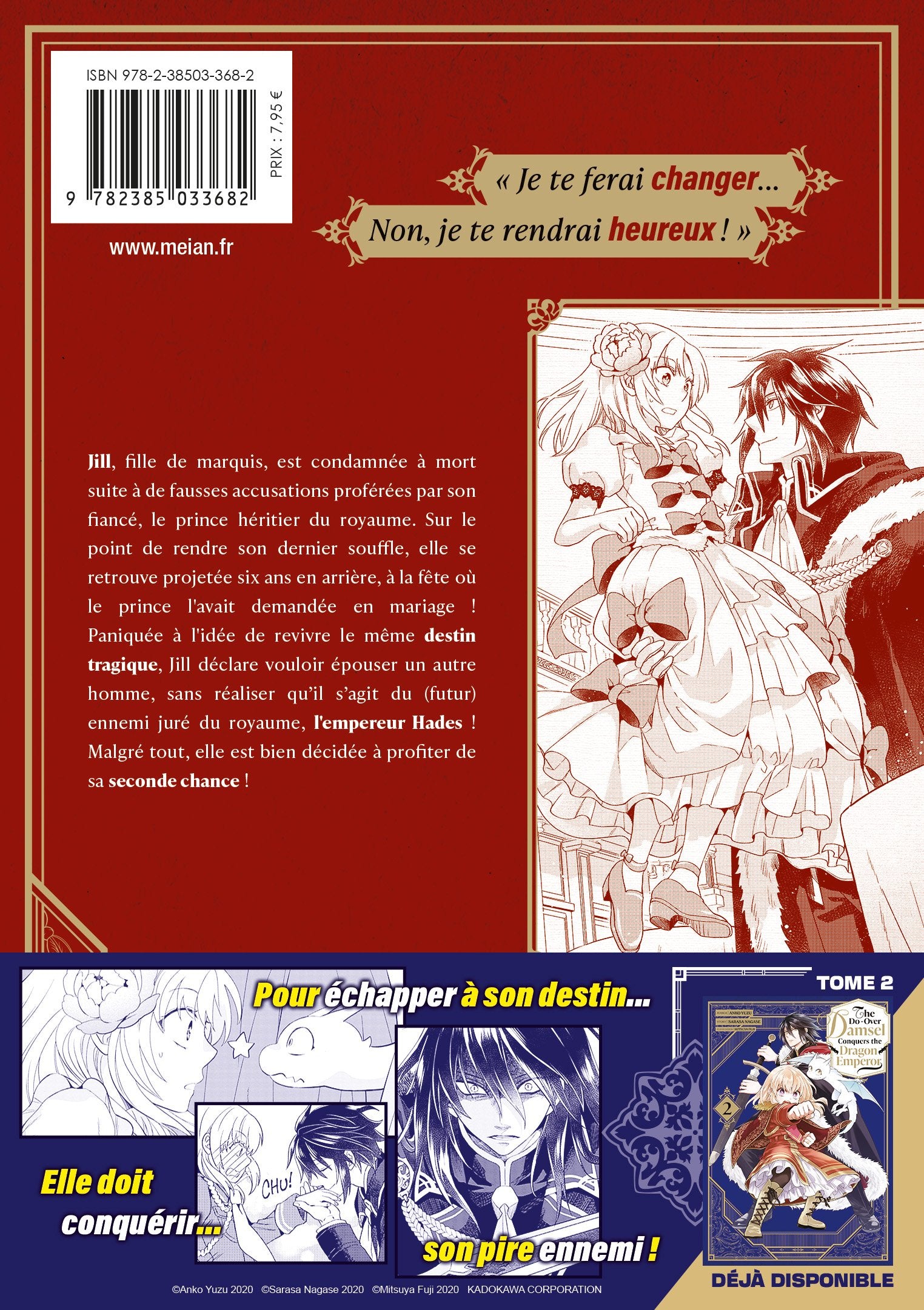 The Do-Over Damsel Conquers the Dragon Emperor - Tome 01 - Livre (Manga)