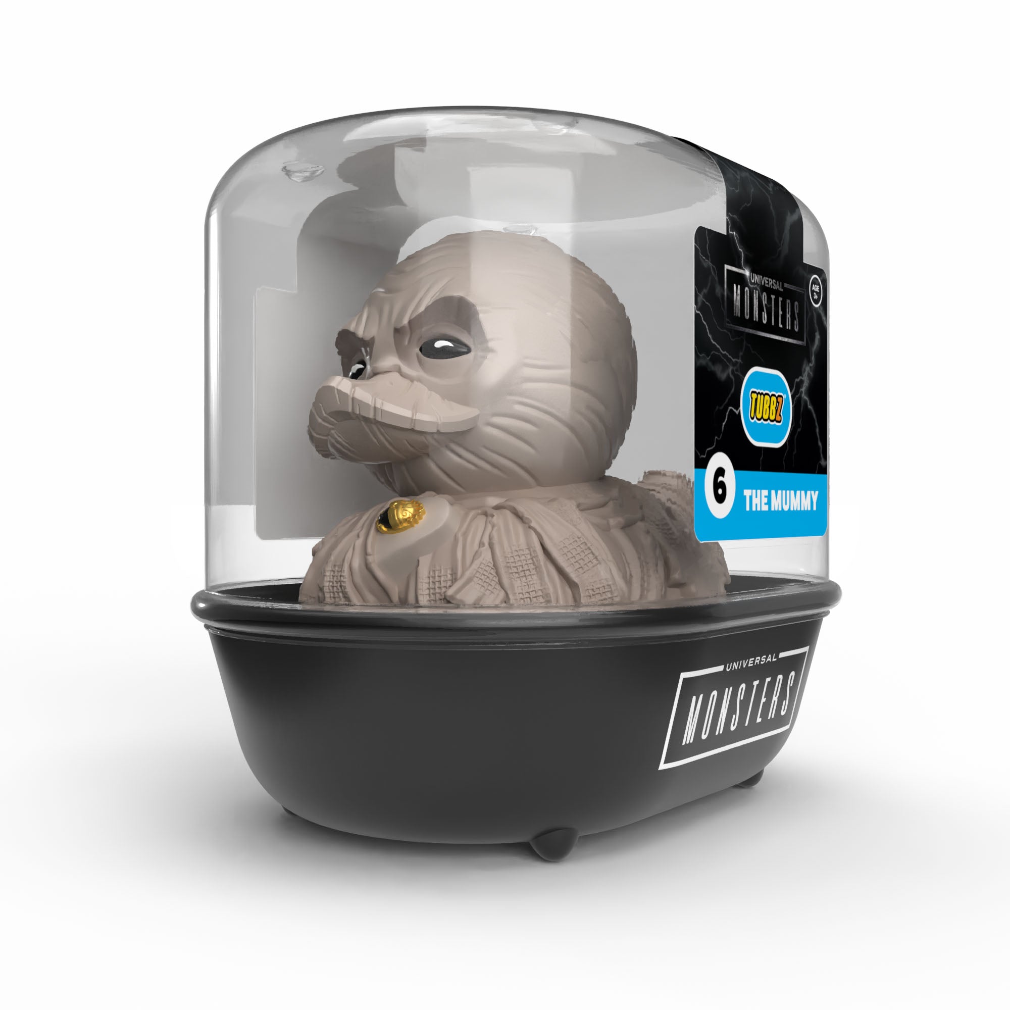 Numskull - TUBBZ Canard de bain - Universal Studios Monsters - La Momie (Première Édition) - 9cm