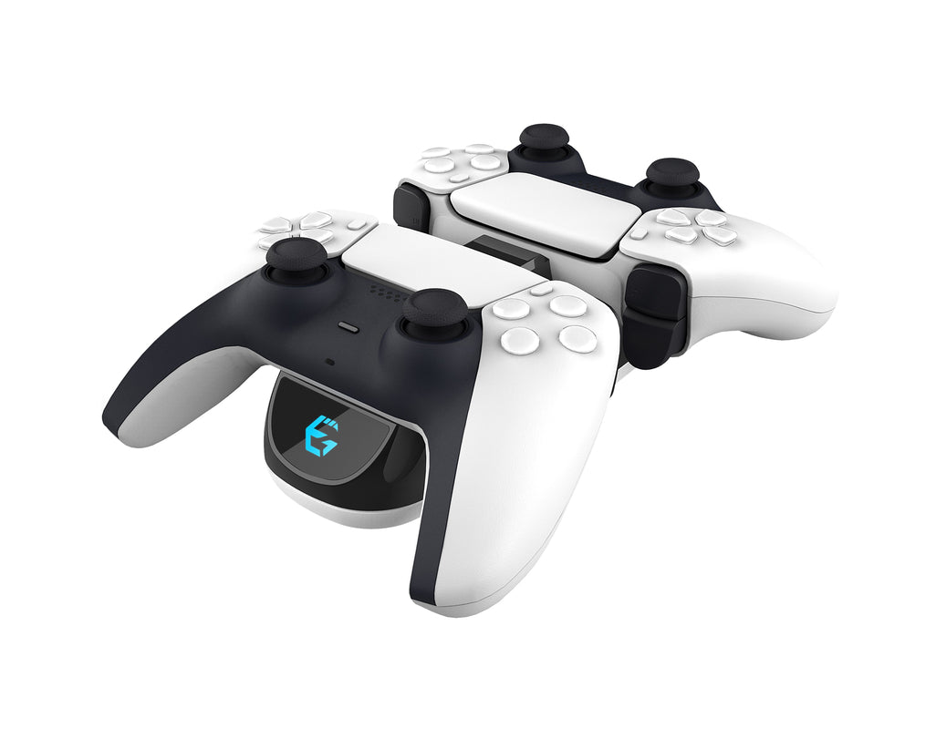 EgoGear - Station de recharge double SCH25 Noire pour DualSense PS5