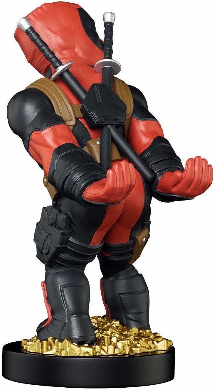 Cable Guys - Marvel - Deadpool - "Bringing Up The Rear" Support Chargeur pour Téléphone et Manette