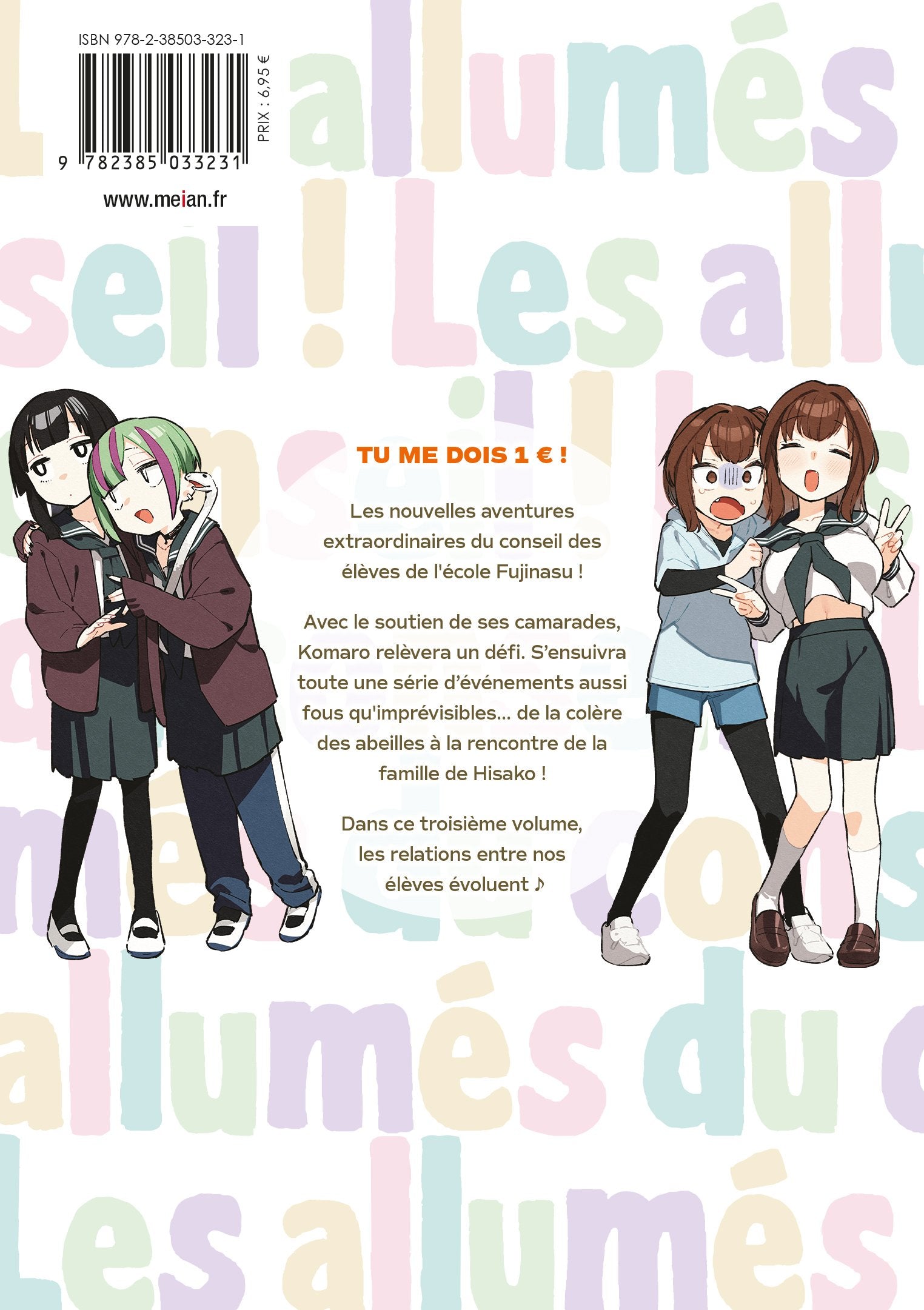 Les allumés du conseil ! - Tome 03 - Livre (Manga)