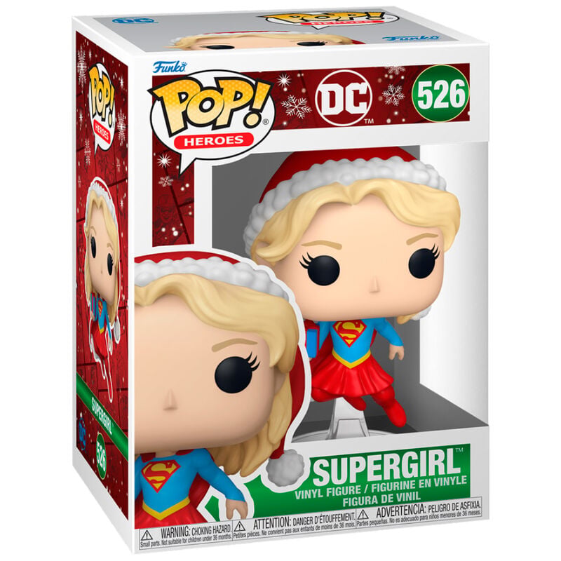 Funko Pop! Heroes: DC Comics Holiday - Supergirl - flash vidéo