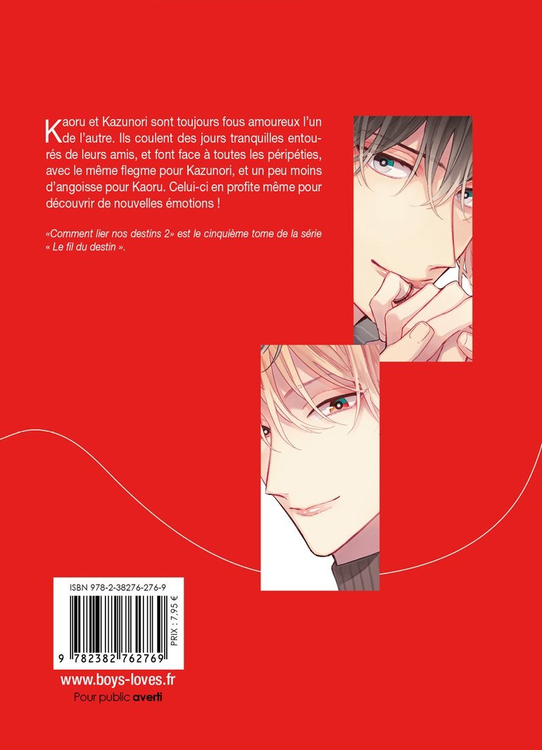 Comment lier nos destins - Tome 02 - Livre (Manga) - Yaoi - Hana Collection