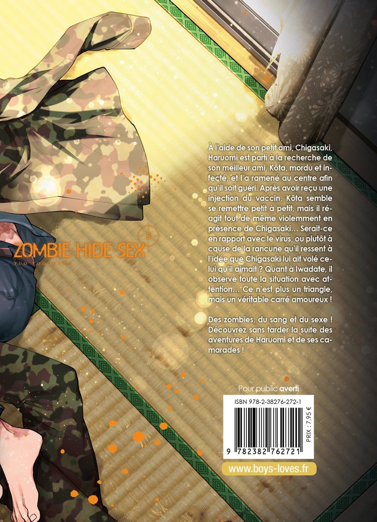 Zombie Hide Sex - Tome 5 - Livre (Manga) - Yaoi - Hana Collection