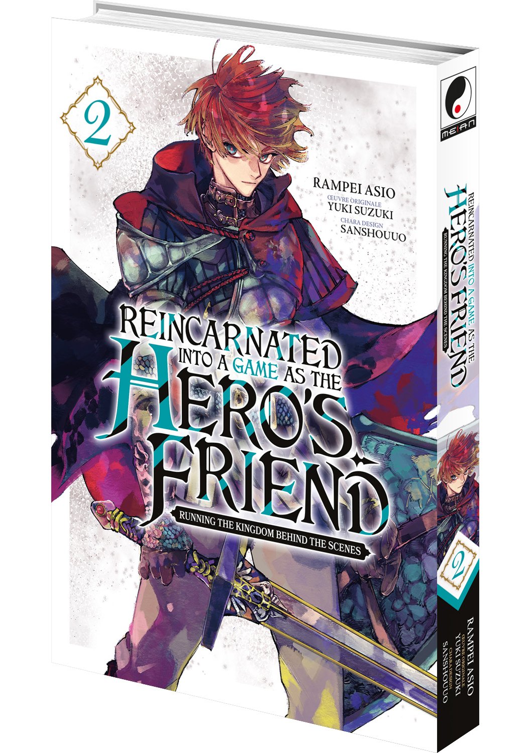 Reincarnated Into a Game as the Hero's Friend - Tome 02 - Livre (Manga)