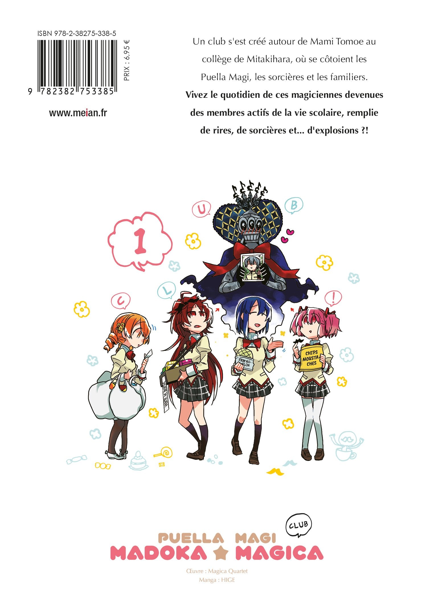 Puella Magi Madoka Magica : Club - Tome 01 - Livre (Manga)