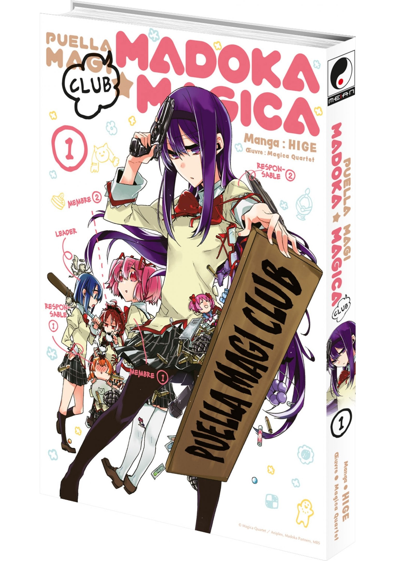 Puella Magi Madoka Magica : Club - Tome 01 - Livre (Manga)