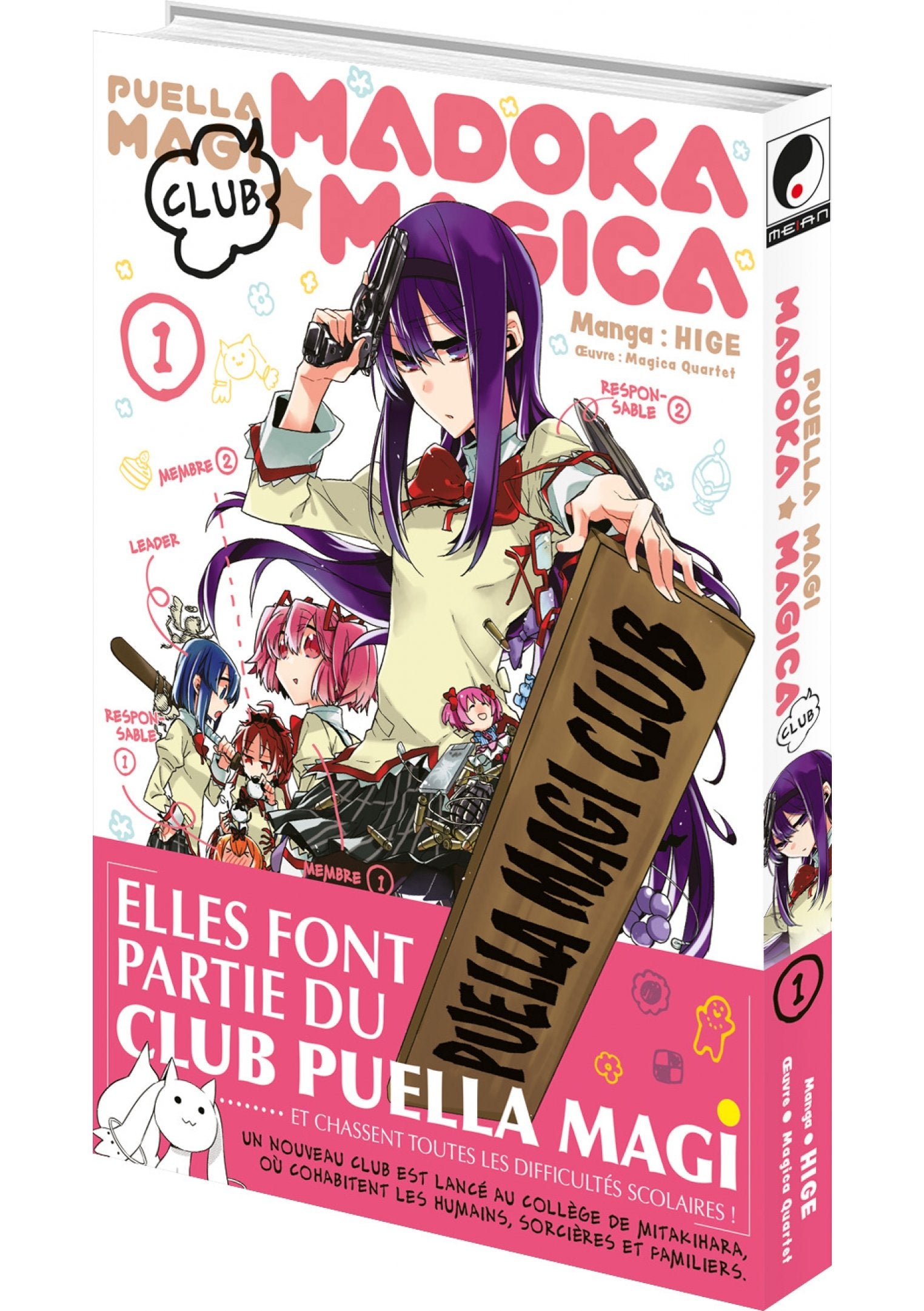 Puella Magi Madoka Magica : Club - Tome 01 - Livre (Manga)