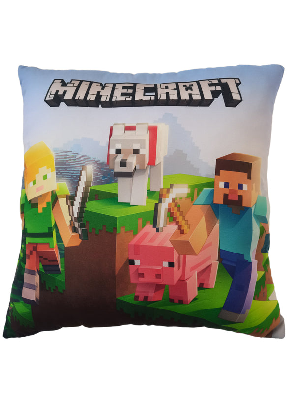 Minecraft - Coussin double face (40x40cm)