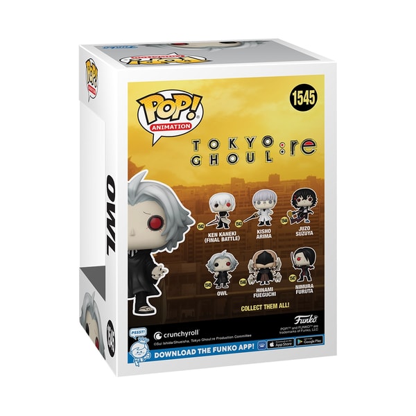 Funko Pop! Animation: Tokyo Ghoul:re - Owl - flash vidéo