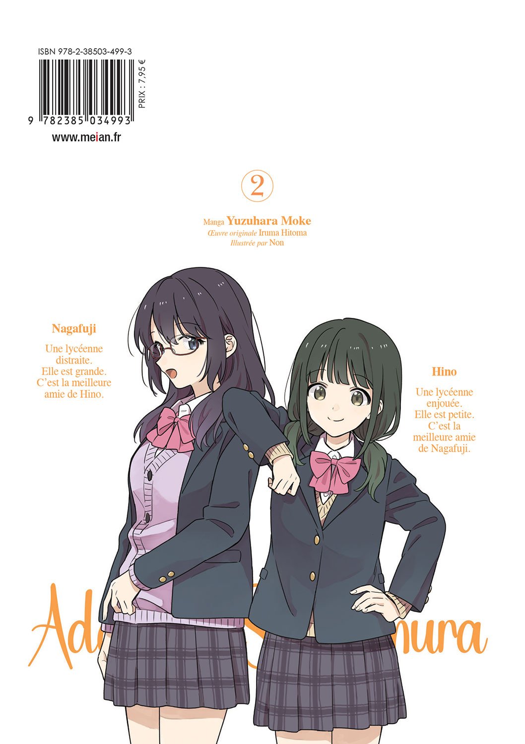 Adachi et Shimamura - Tome 02 - Livre (Manga)