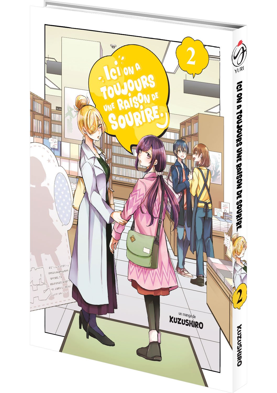 Ici, on a toujours une raison de sourire - Tome 02 - Livre (Manga)
