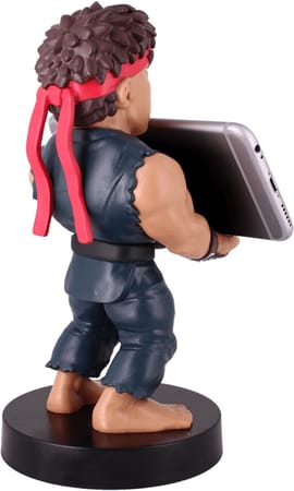 Cable Guys - Street Fighter - Evil Ryu Support Chargeur pour Téléphone et Manette - flash vidéo