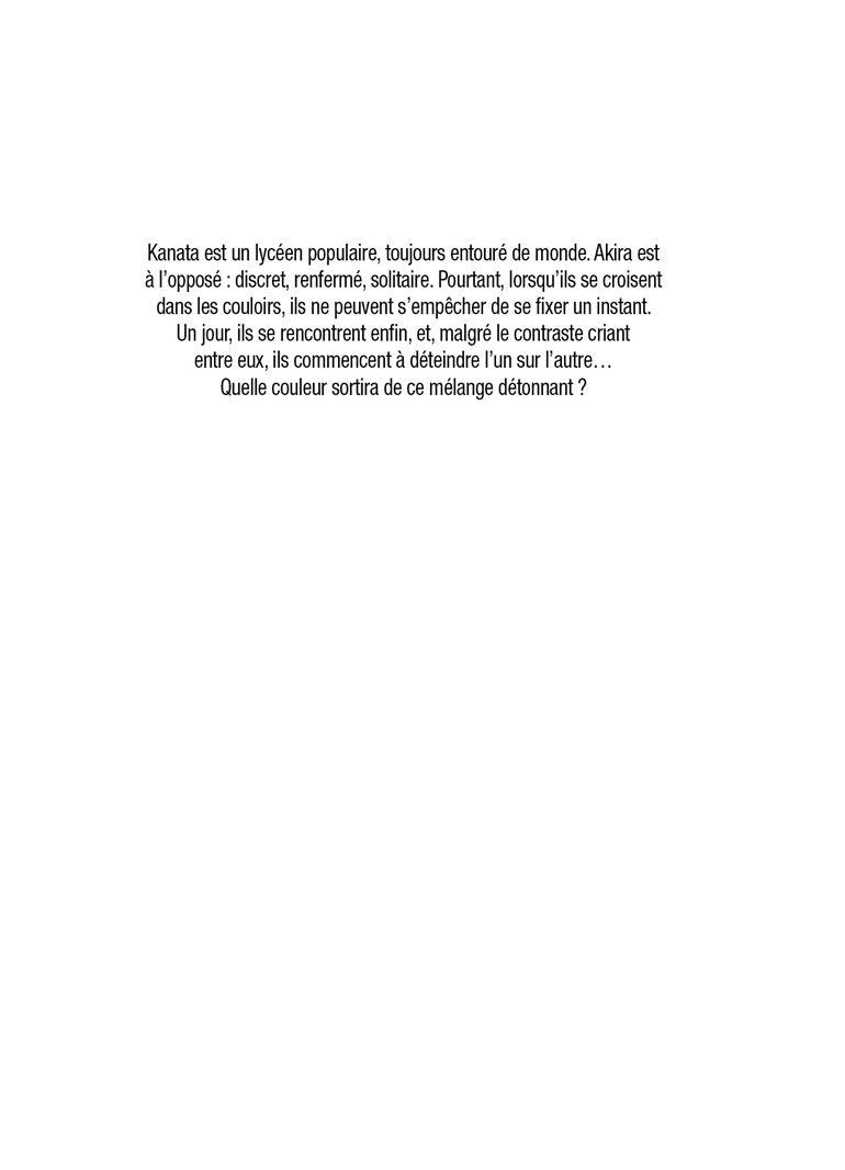 Contrast - Livre (Manga) - Yaoi - Hana Collection