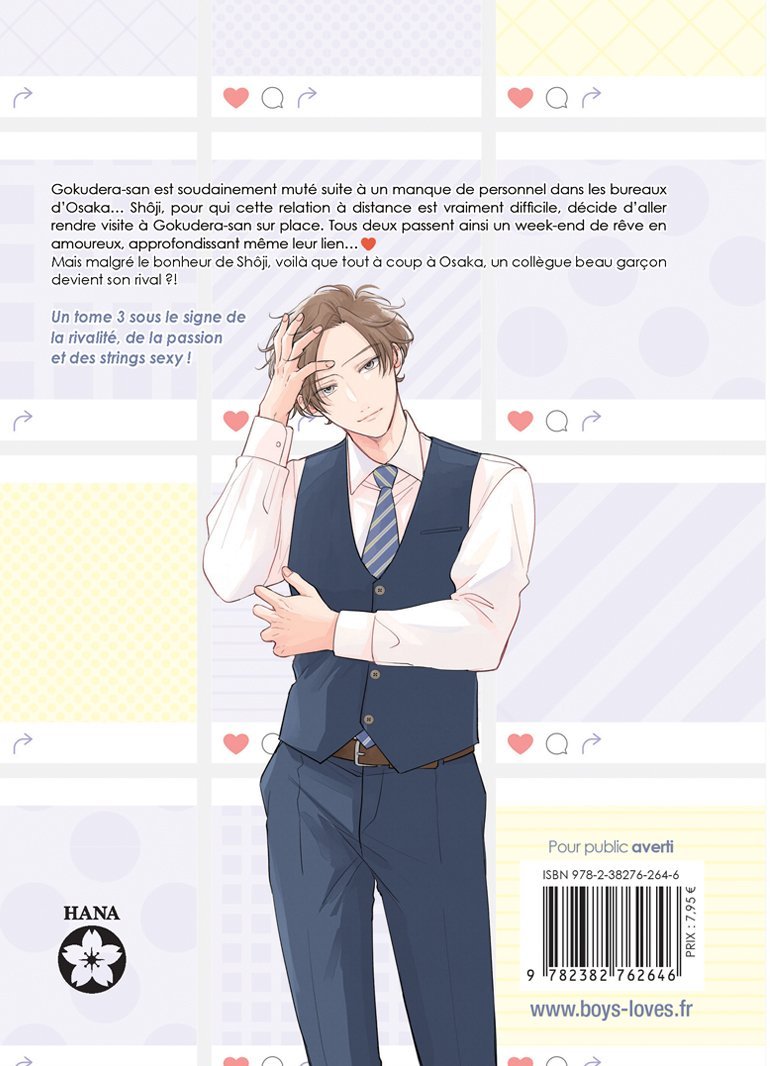 L'étonnant secret de Gokudera, mon patron - Tome 03 - Livre (Manga) - Yaoi - Hana Collection