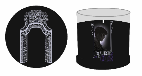 Netflix - Mercredi - Bougie - Allergie à la couleur - flash vidéo