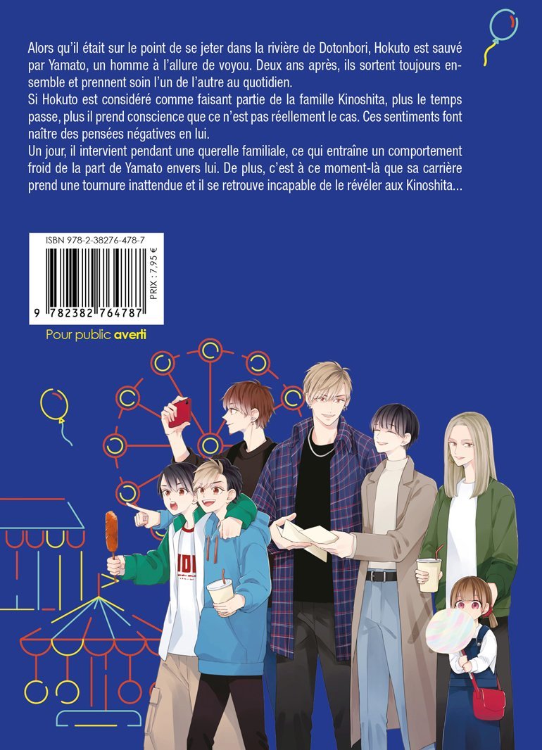 Le grand saut à Dotonbori - Tome 02 - Livre (Manga) - Yaoi - Hana Book