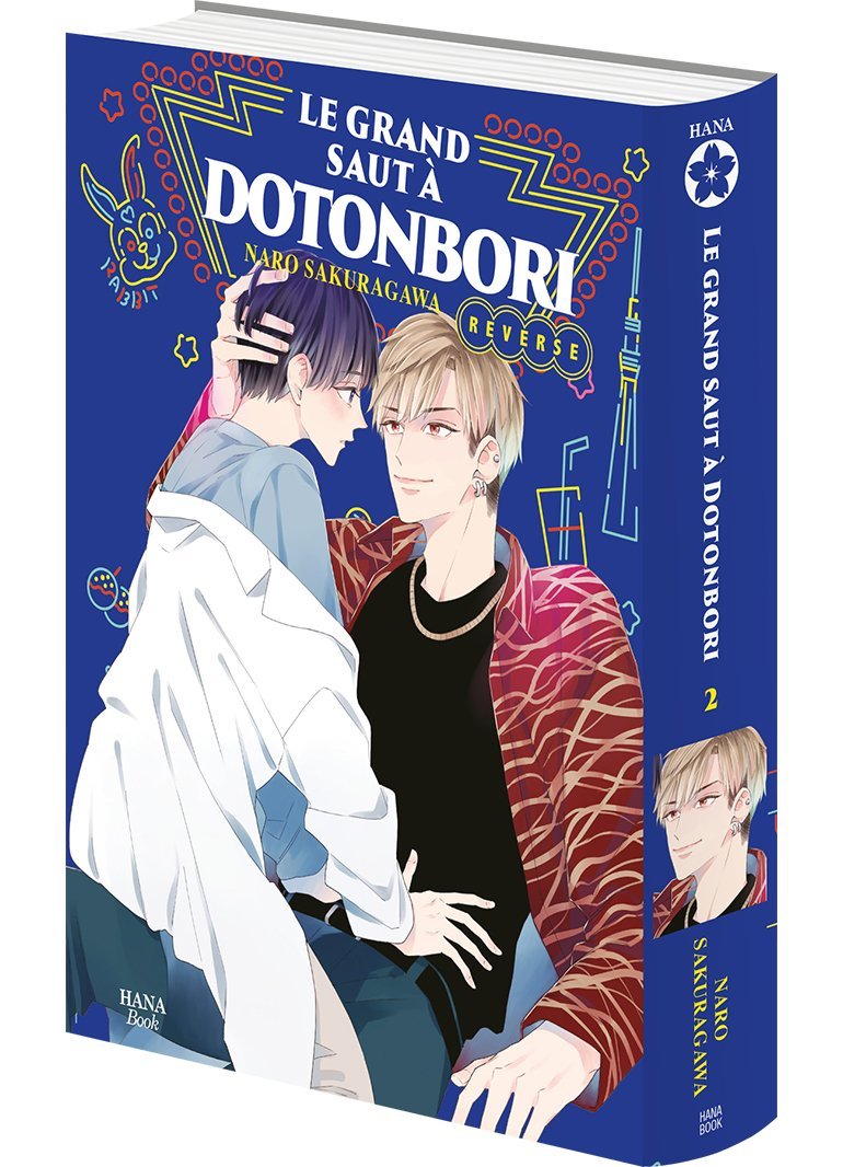 Le grand saut à Dotonbori - Tome 02 - Livre (Manga) - Yaoi - Hana Book