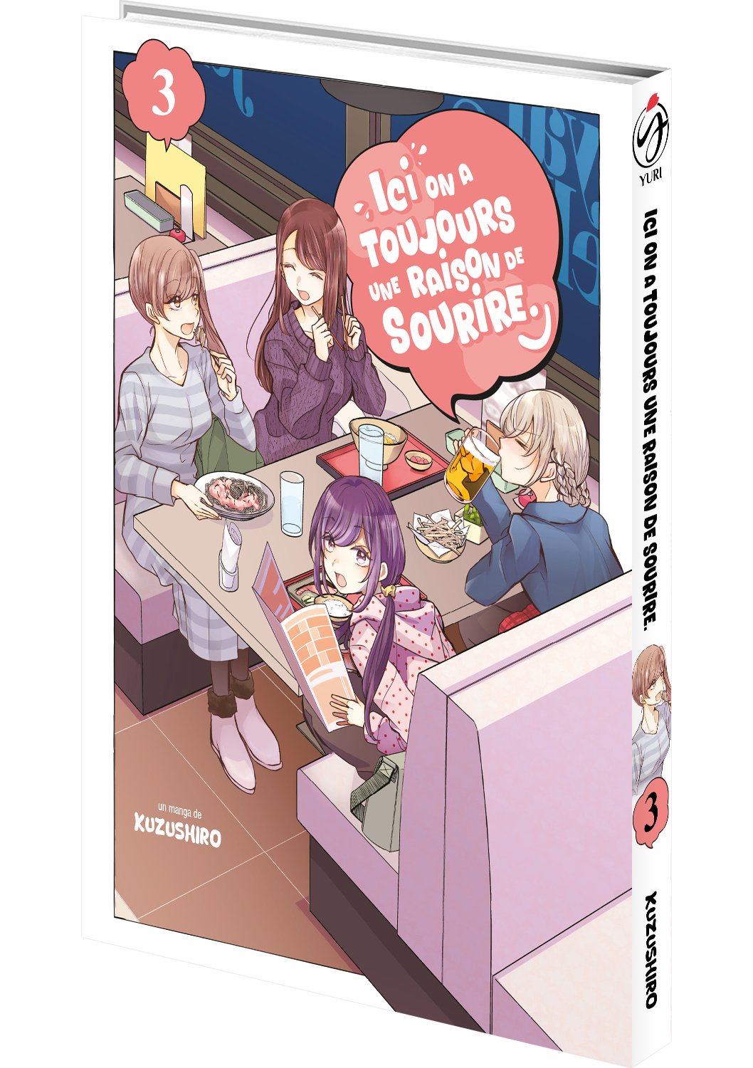 Ici, on a toujours une raison de sourire - Tome 03 - Livre (Manga)