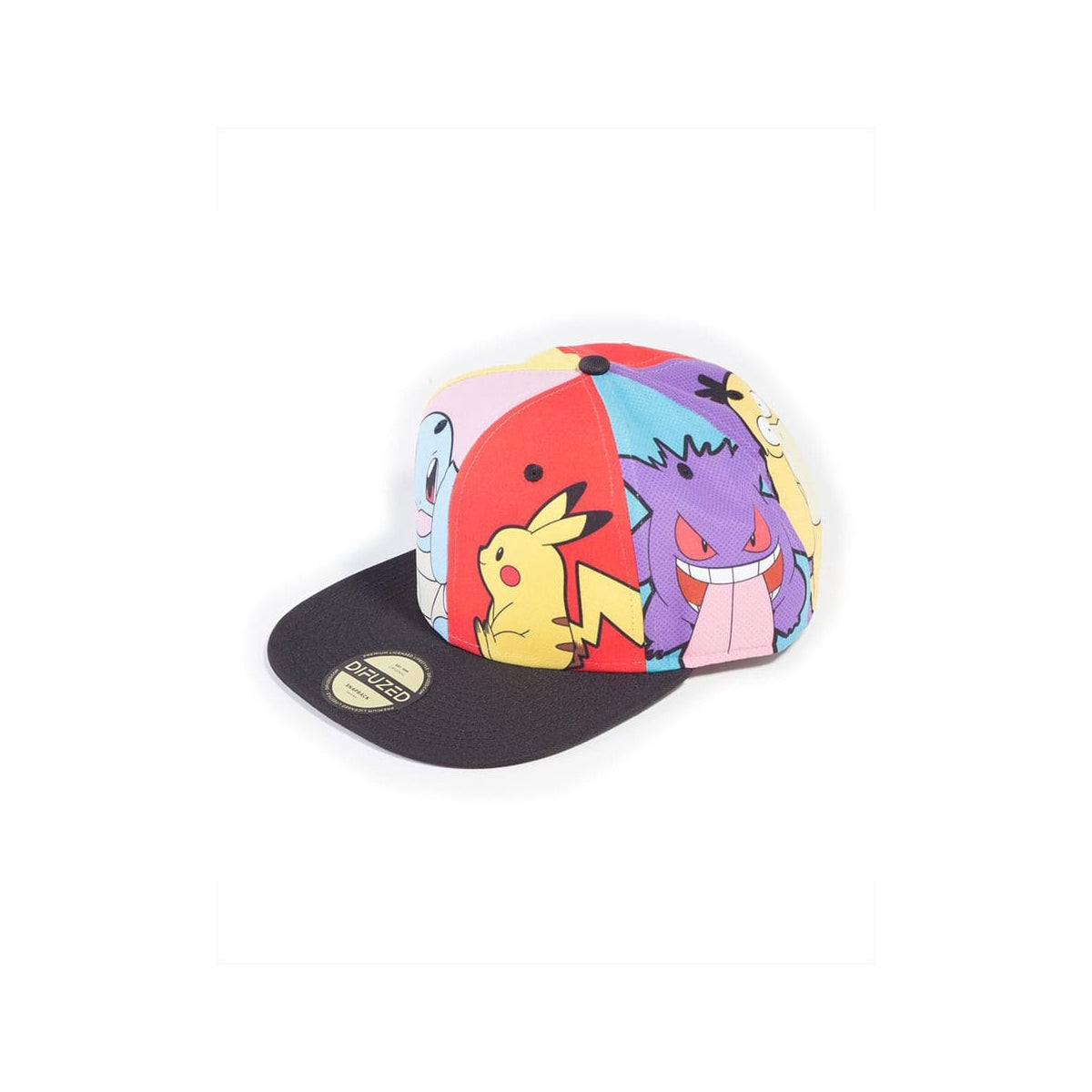 Pokémon - Casquette Snapback "Multi Pop Art" - flash vidéo
