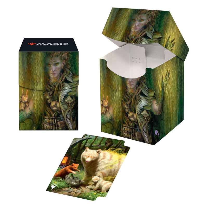 Ultra Pro - Magic: The Gathering - Murders at Karlov Manor - 100+ Deck Box Kaust, les yeux de la clairière