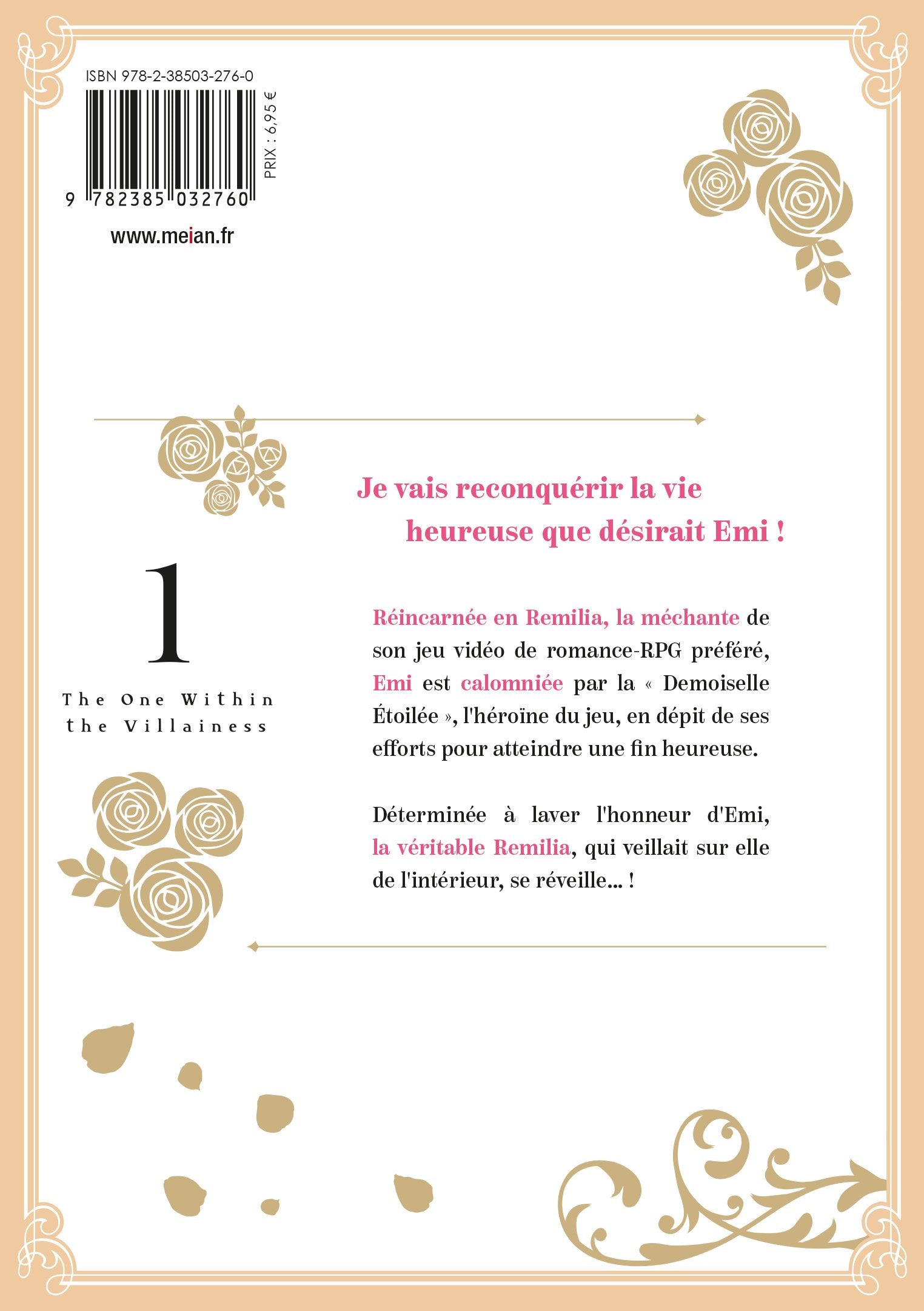 The One Within the Villainess - Tome 01 - Livre (Manga)