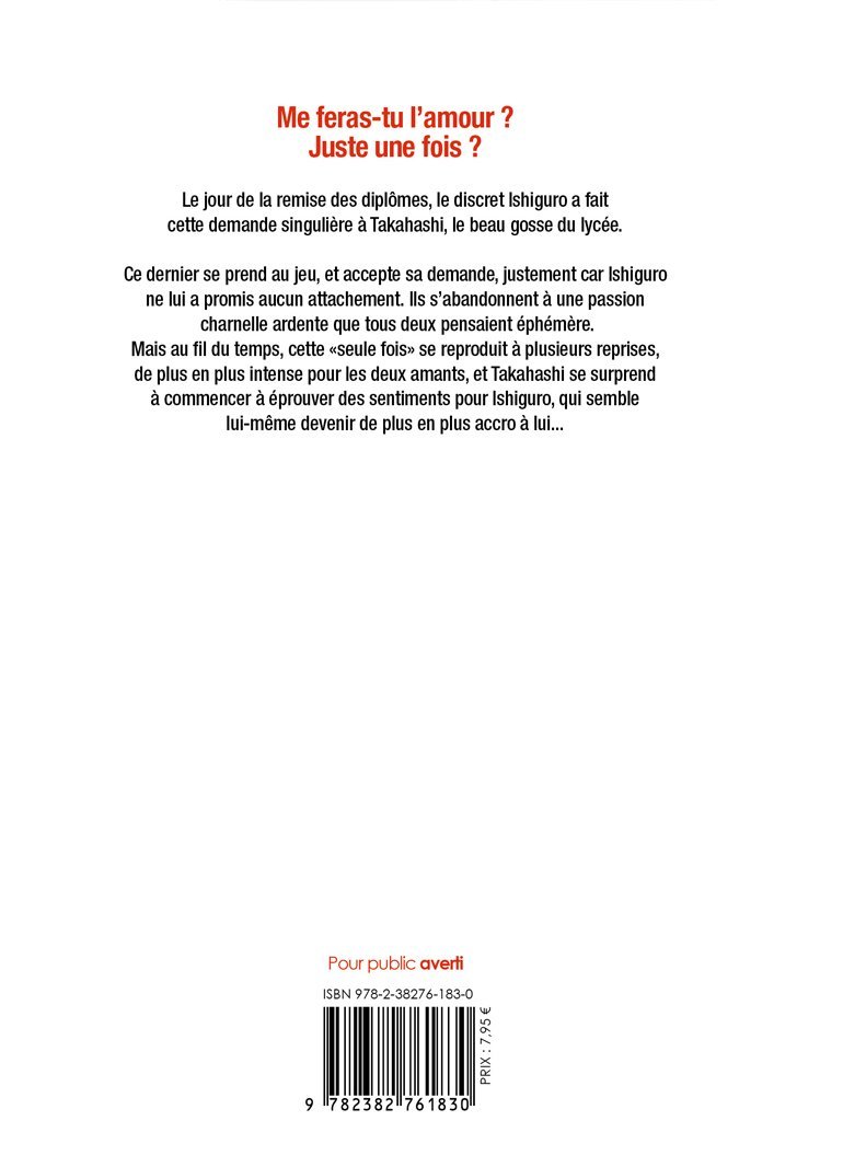 Moi seul connais ton corps - Livre (Manga) - Yaoi - Hana Book