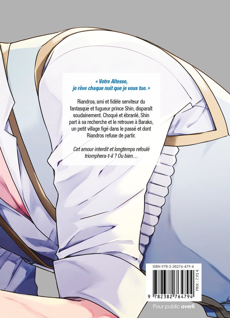 Quelque part, dans le berceau du ciel - Livre (Manga) - Yaoi - Hana Book