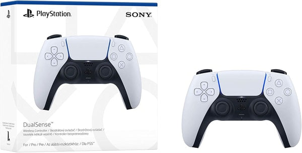 PS5 DualSense Wireless Controller White - flash vidéo