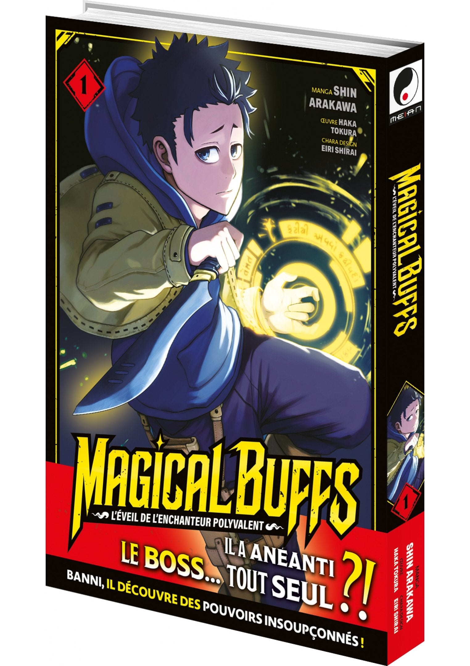 Magical Buffs : L'éveil de l'enchanteur polyvalent - Tome 01 - Livre (Manga)