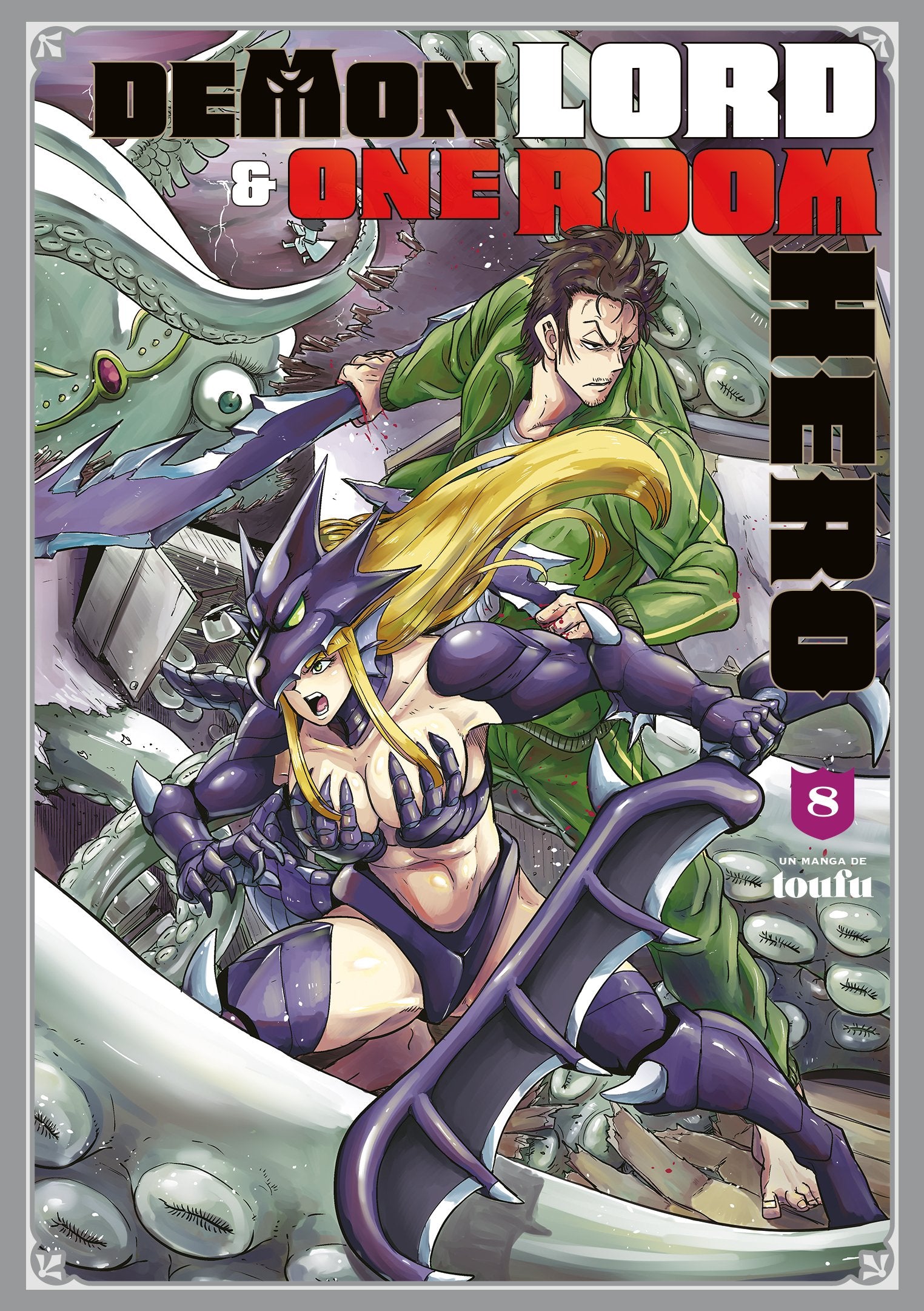 Demon Lord & One Room Hero - Tome 08 - Livre (Manga)