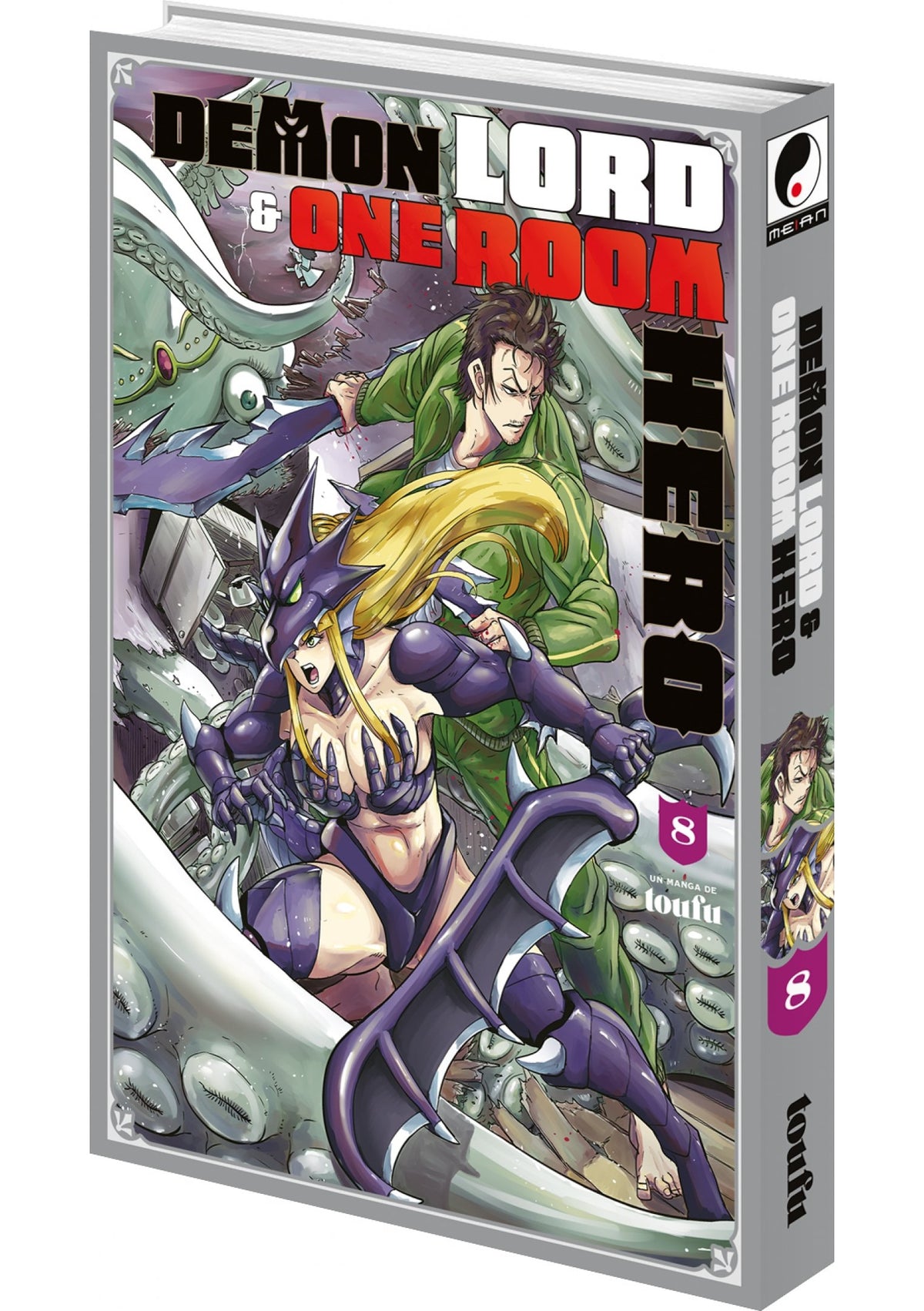 Demon Lord & One Room Hero - Tome 08 - Livre (Manga)