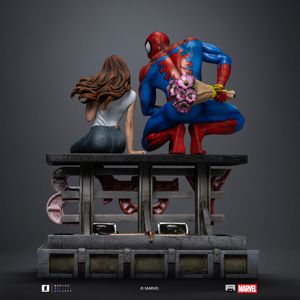 Iron Studios - Sixth Scale Diorama 1/6 - Marvel Comics - Spider-Man et MJ Statue 35cm