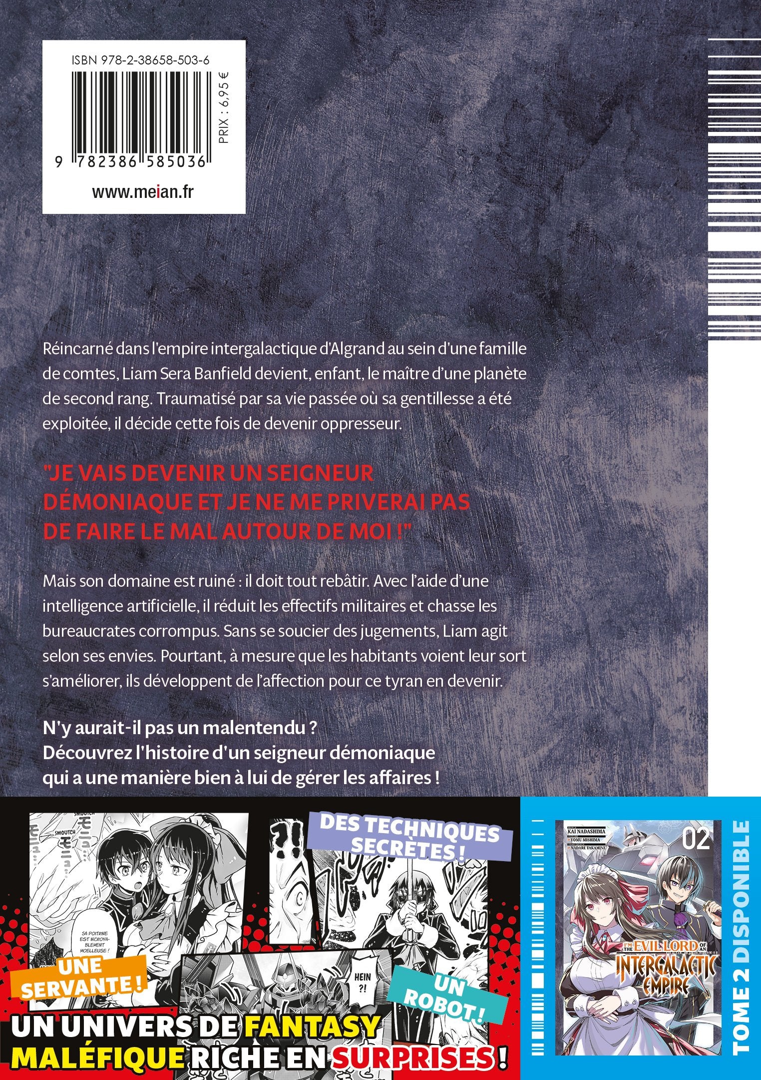 I'm the Evil Lord of an Intergalactic Empire - Tome 01 - Livre (Manga)