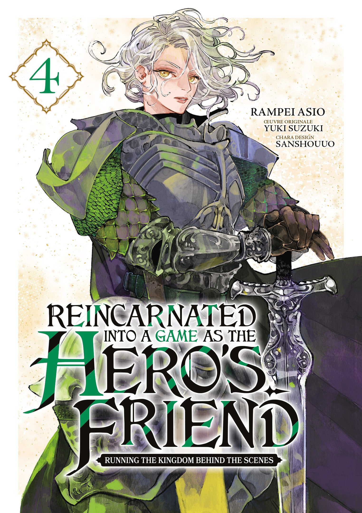 Reincarnated Into a Game as the Hero's Friend - Tome 04 - Livre (Manga)