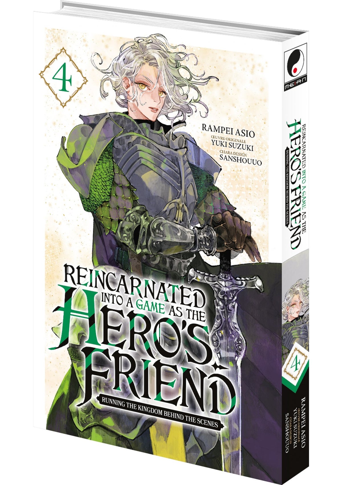Reincarnated Into a Game as the Hero's Friend - Tome 04 - Livre (Manga)