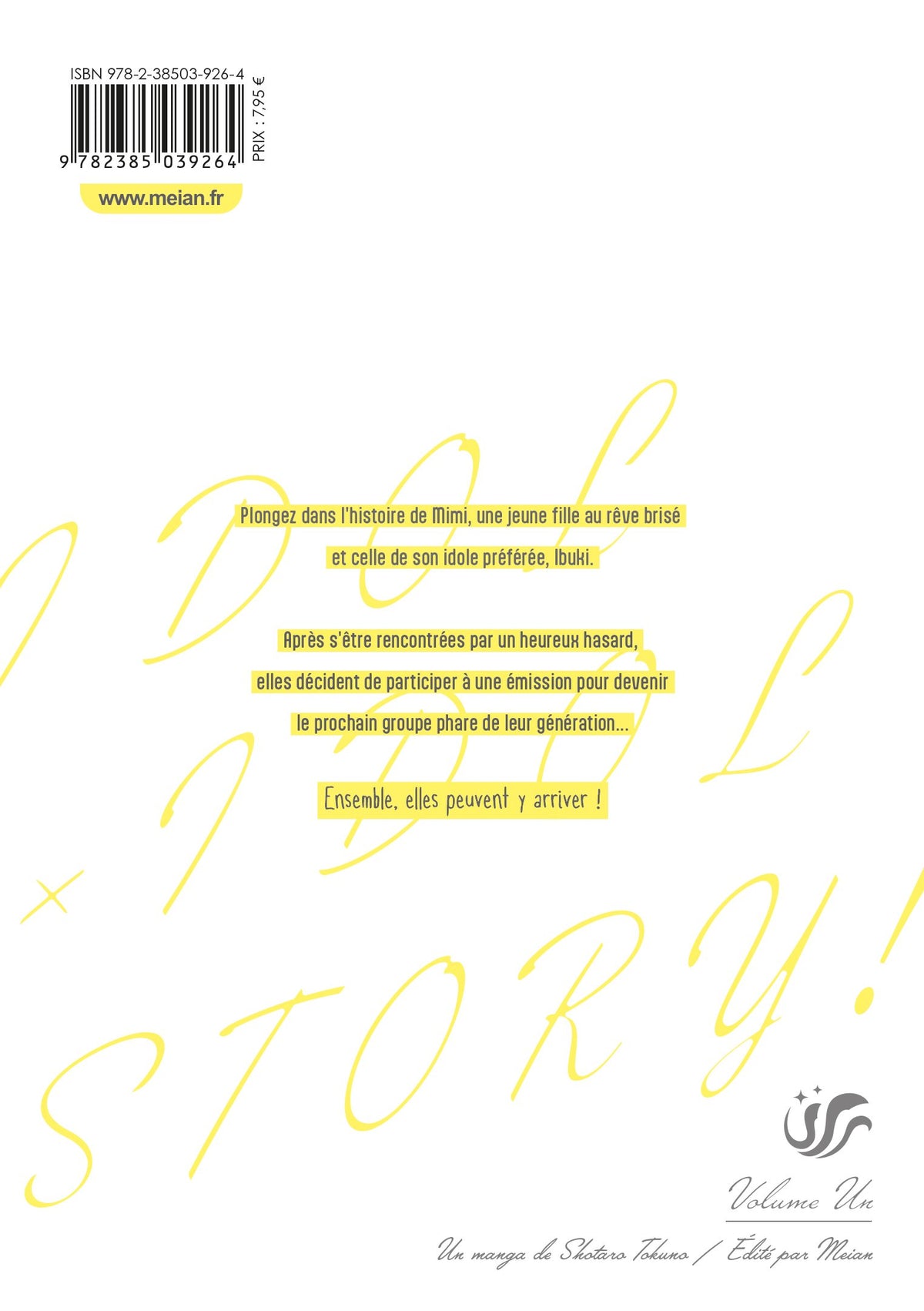 IDOLxIDOL STORY! - Tome 01 - Livre (Manga)