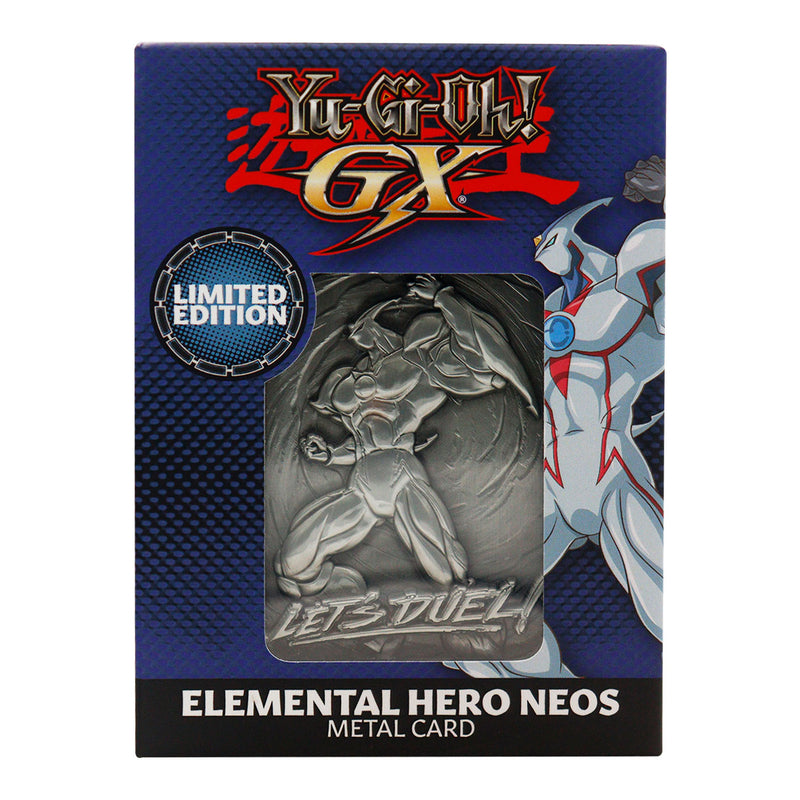 Yu-Gi-Oh! GX - Lingot de Métal "Neos, Héros Elémentaire" en Édition Limitée