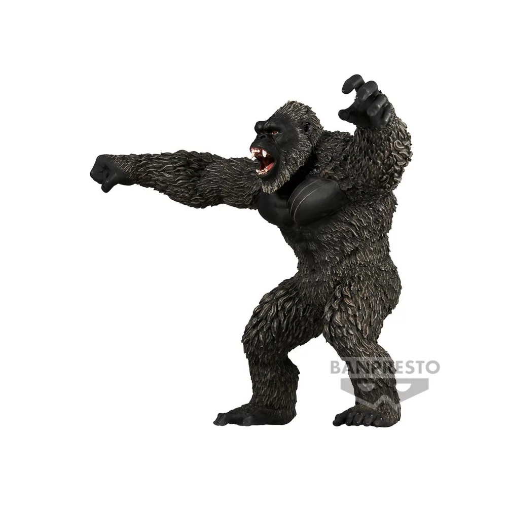 Godzilla×Kong: The New Empire - Monsters Roar Attack - Kong Statue 13cm - flash vidéo