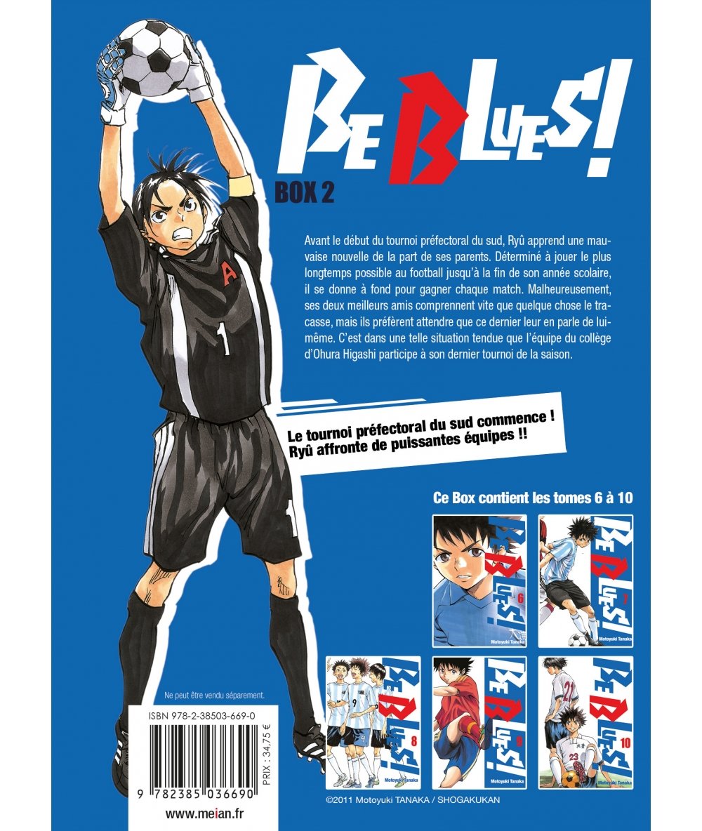 Be Blues! - Partie 2 (Tomes 6 à 10 ) - Coffret 5 mangas