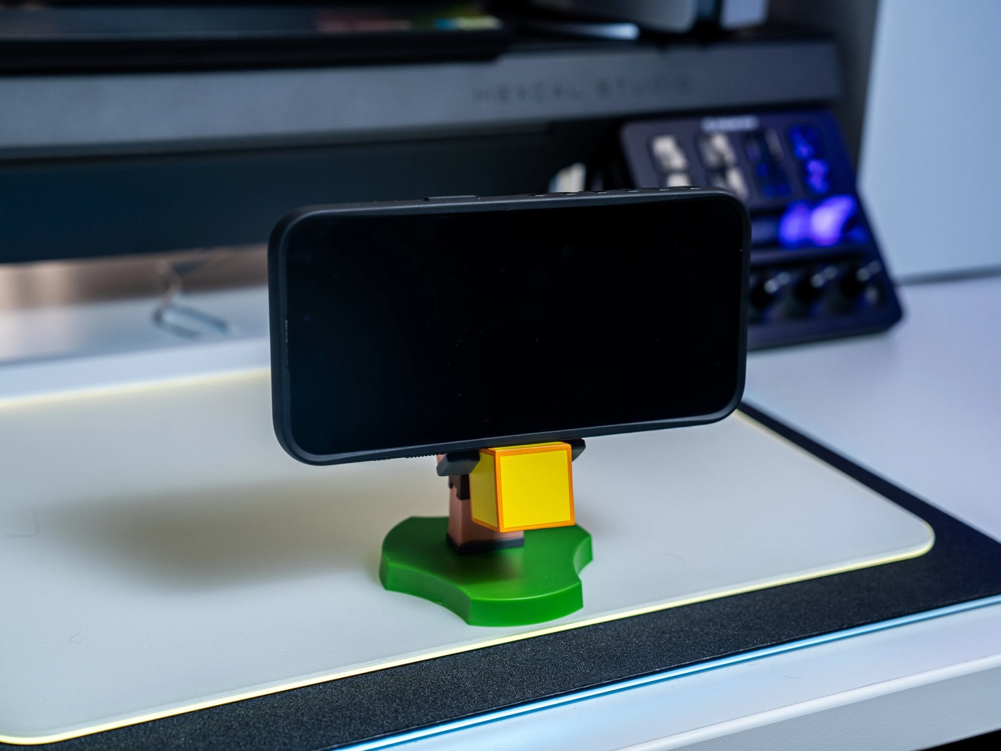 Cable Guys Holdems - Minecraft - Support pour écouteurs et téléphone Piglin