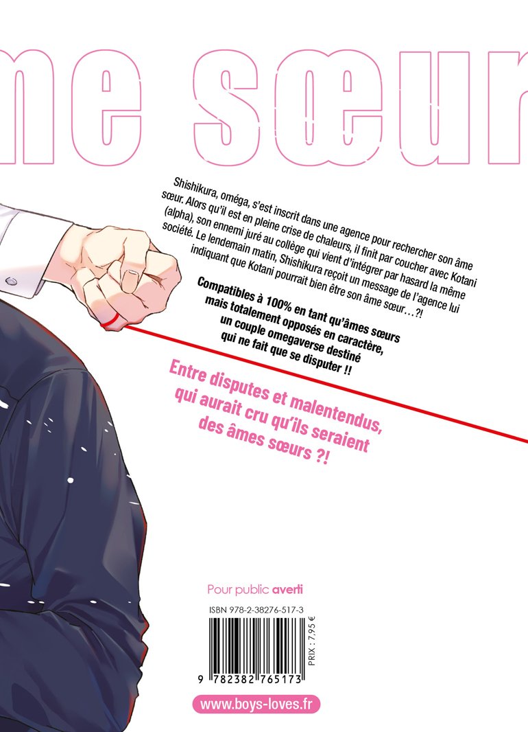 La pire âme soeur de tous les temps - Livre (Manga) - Yaoi - Hana Collection