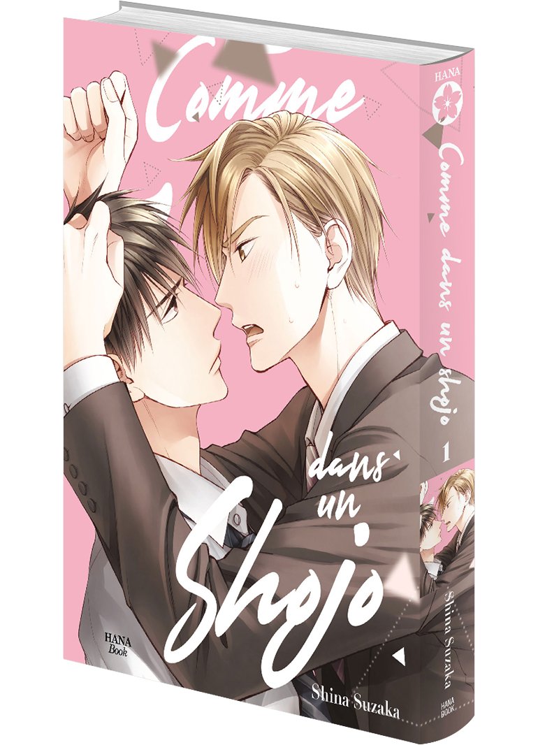 Comme dans un Shojo - Tome 01 - Livre (Manga) - Yaoi - Hana Book