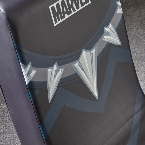X Rocker - Siège de jeu Video Rocker Icon Marvel officiel Black Panther - flash vidéo